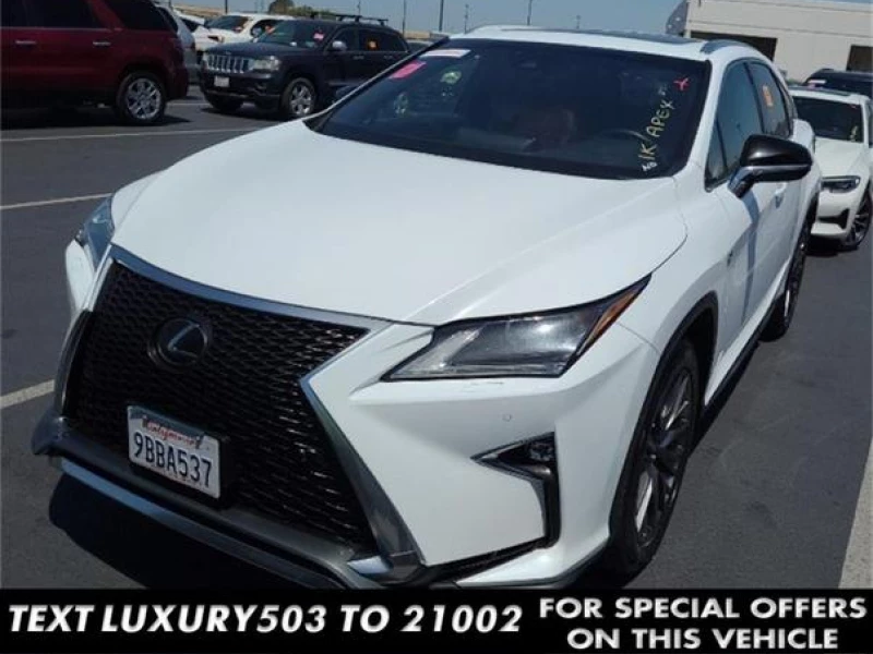 2019 Lexus RX 350 F Sport