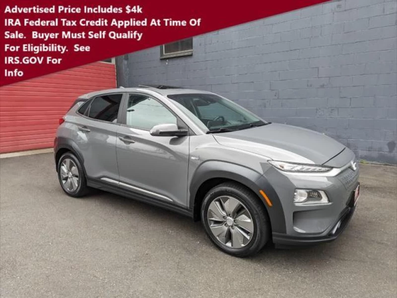 2020 Hyundai Kona EV Ultimate 4dr Crossover