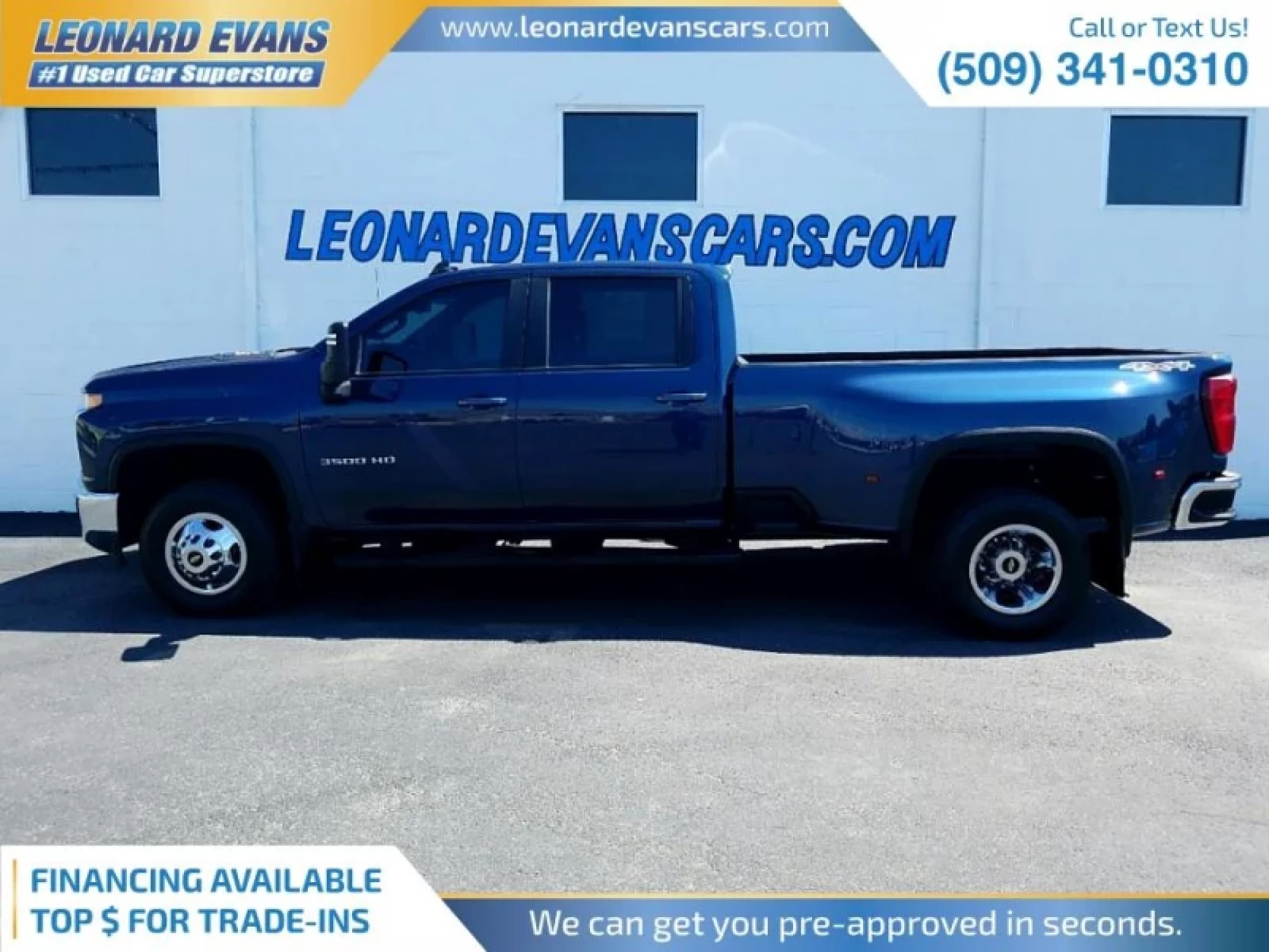 Used Chevrolet Silverado 4WD Crew Cab 172 6.6 liter 8 Cylinder Engine 2021