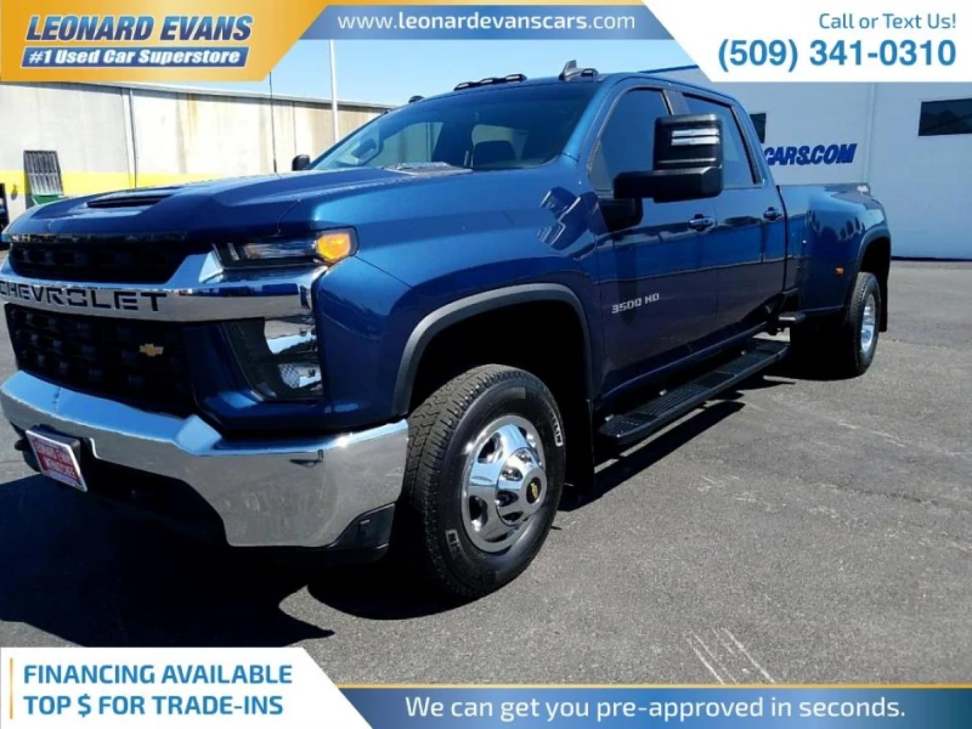 Used Chevrolet Silverado 4WD Crew Cab 172 6.6 liter 8 Cylinder Engine 2021