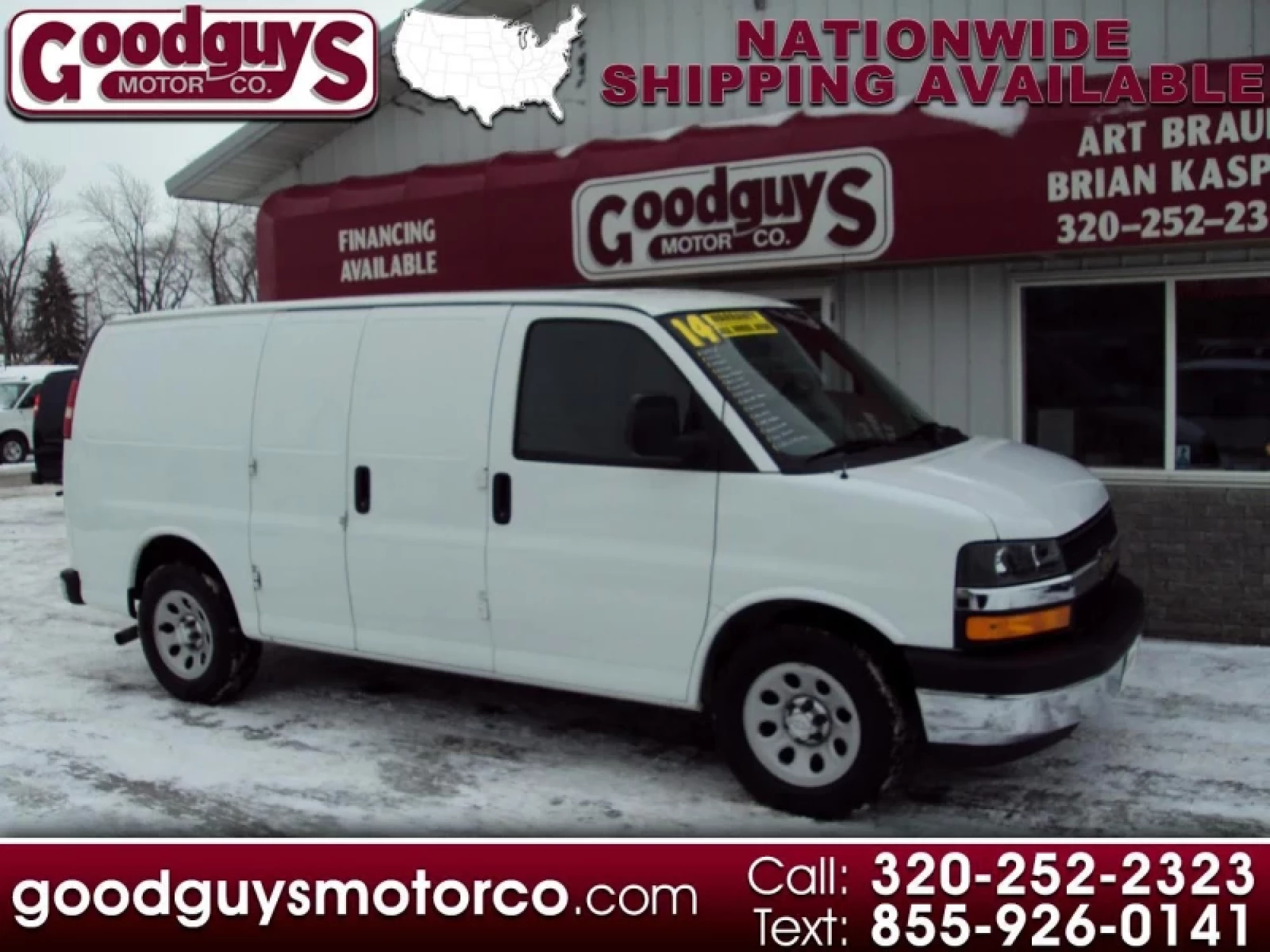Used Chevrolet Express Cargo Van 2014