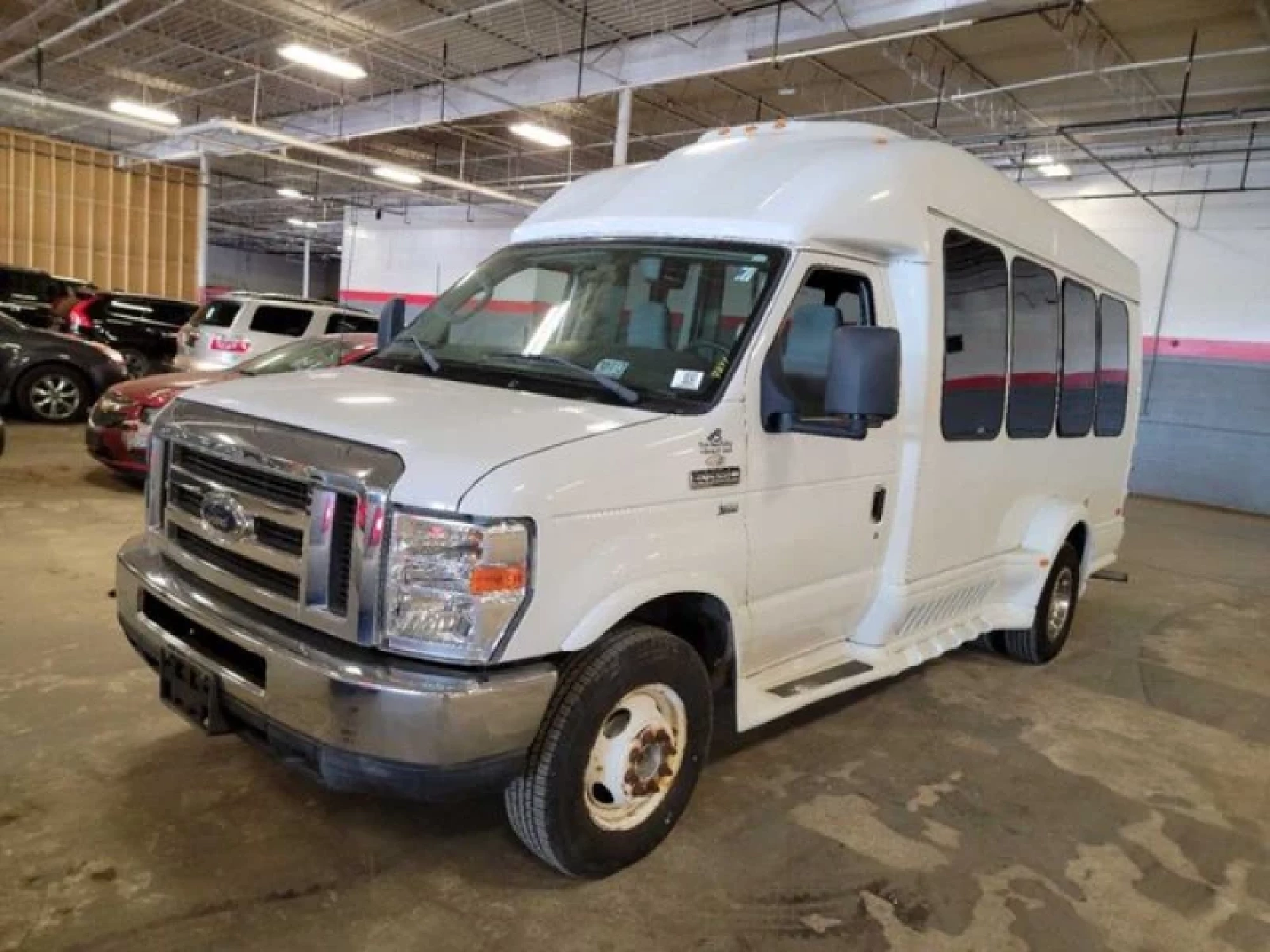 Used 2013 Ford E350 15 Passenger TurtleTop Shuttle Bus For Sale For Church Adults Tour Charters Executive Transport