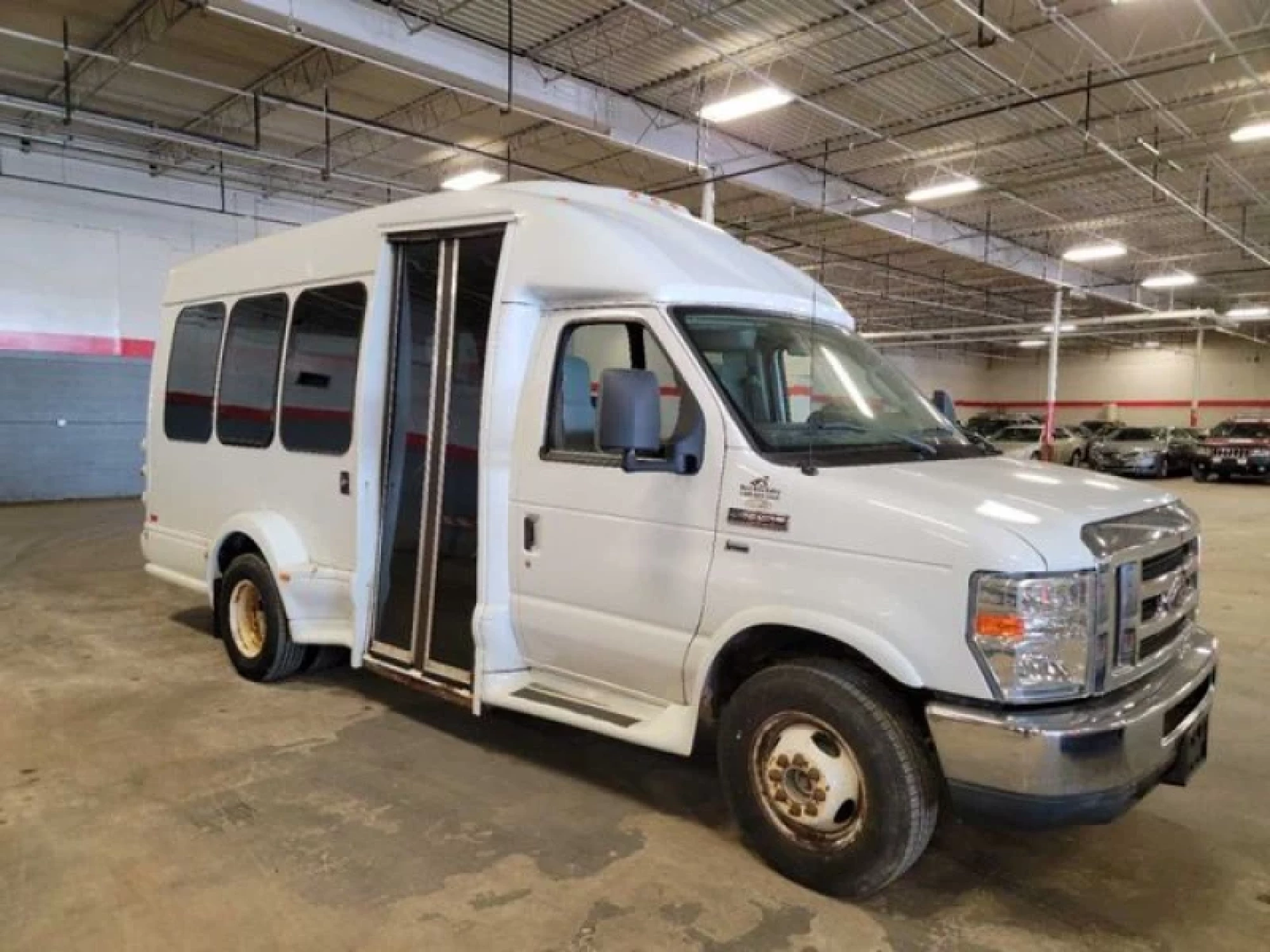 Used 2013 Ford E350 15 Passenger TurtleTop Shuttle Bus For Sale For Church Adults Tour Charters Executive Transport