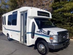 Used 2016 Ford E350 Non-CDL Wheelchair Shuttle Bus For Adults Church Seniors Medical Transport