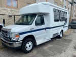 Used 2013 Ford E350 Non-CDL Wheelchair Shuttle Bus For Sale For Adults Medical Transport Mobility ADA Handicapped