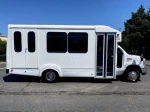 Used 2014 Ford E350 Non-CDL Wheelchair Shuttle Bus For Sale For Adults Medical Transport Mobility ADA Handicapped