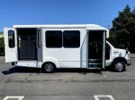 Used 2014 Ford E350 Non-CDL Wheelchair Shuttle Bus For Sale For Adults Medical Transport Mobility ADA Handicapped