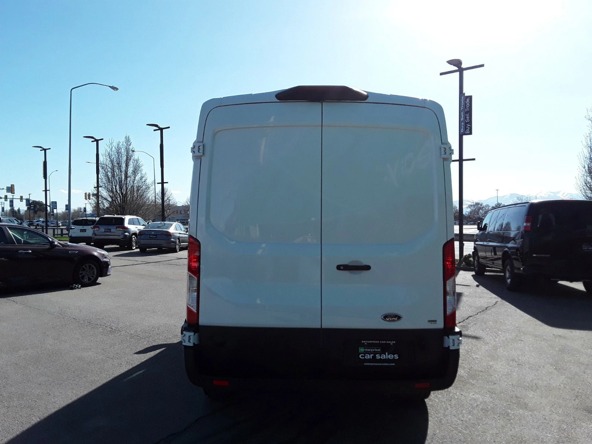 2022 Ford E-Transit Cargo Van T-350 130" MED RF 9500 GVWR RWD