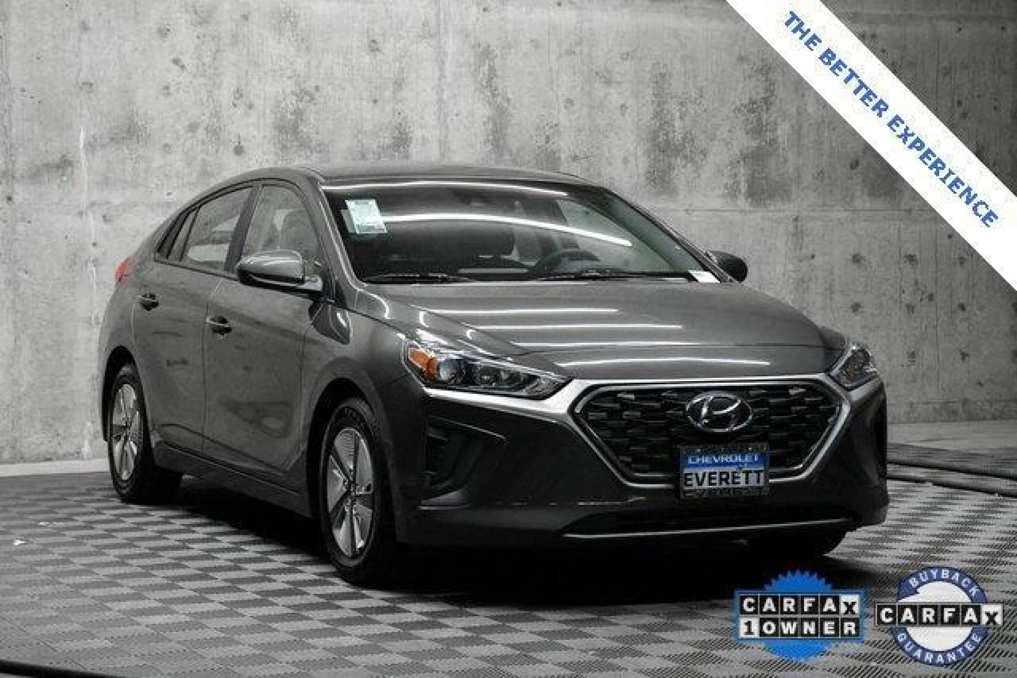 2021 Hyundai IONIQ Hybrid Blue