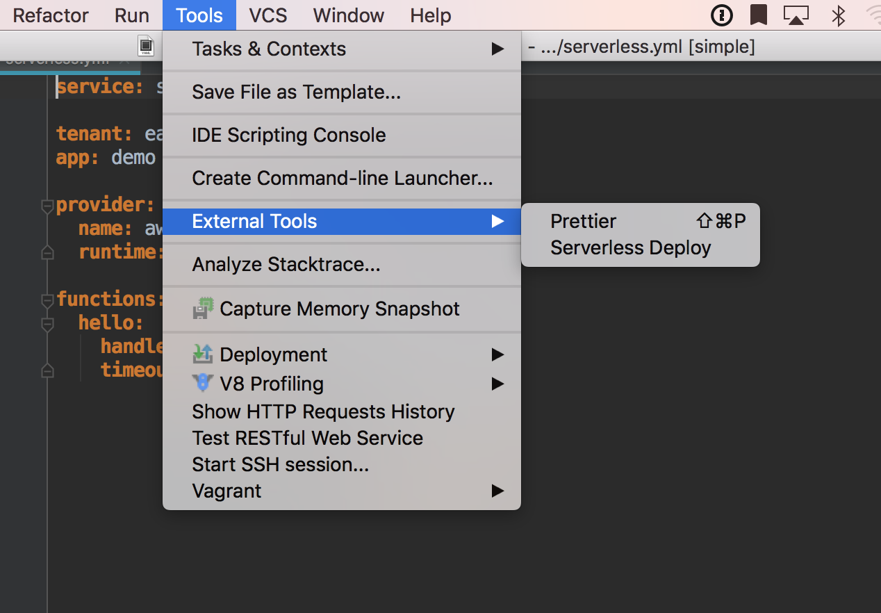 webstorm keyboard shortcuts