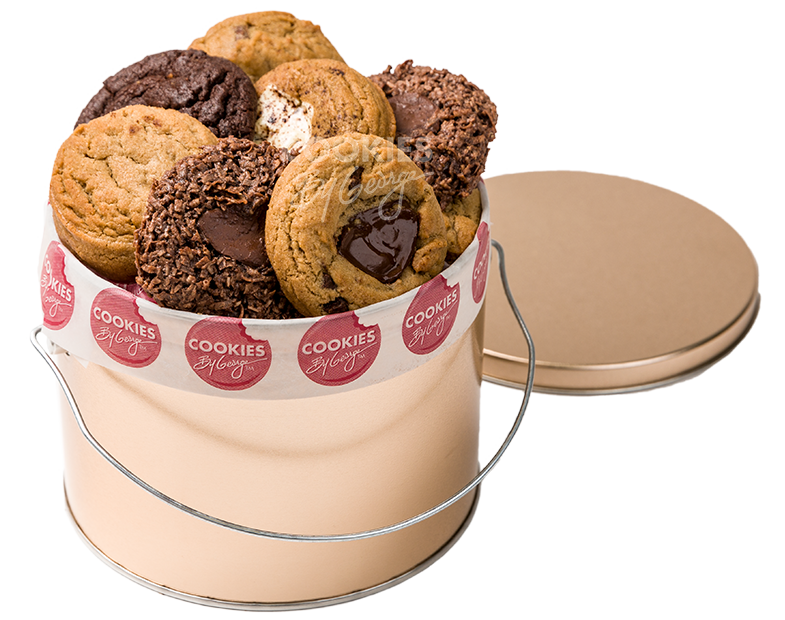 Wrapped Bucket By Cookies by