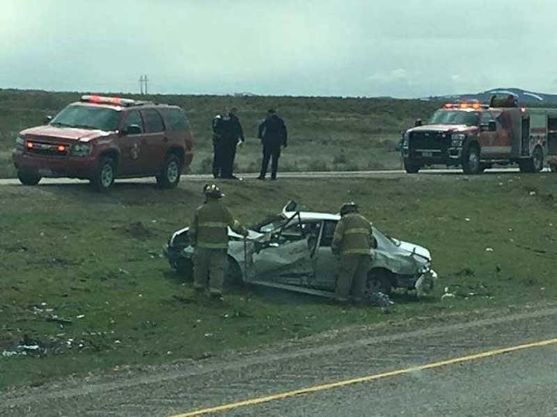 UPDATE One woman hospitalized after crash on I15 East Idaho News(04)