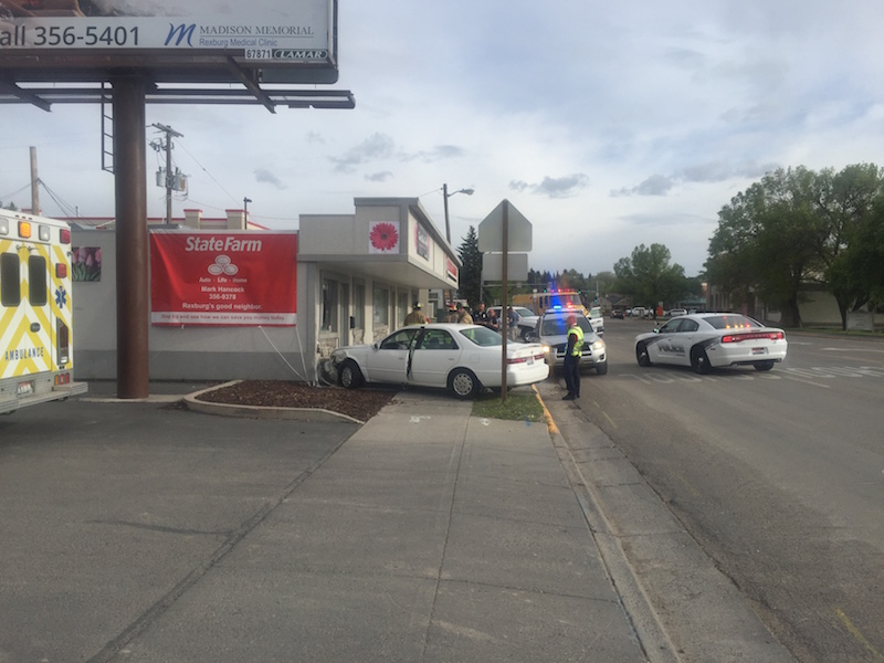 Car smashes into Rexburg business East Idaho News