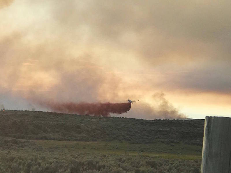 UPDATE Additional firefighters arrive at Menan Butte fire; crews fighting from air and ground