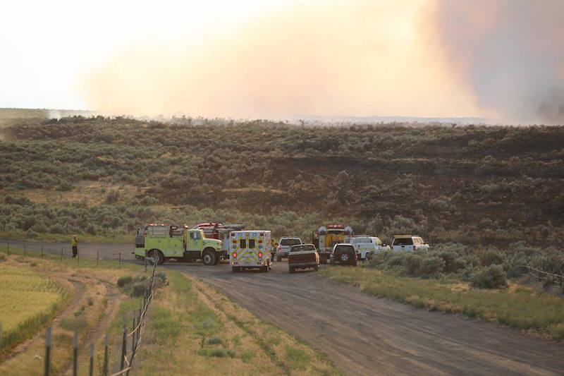 PICTURE GALLERY Photos of Menan Butte fire East Idaho News