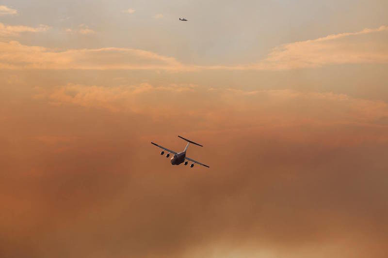 fire from air