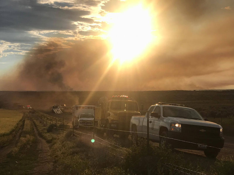 PICTURE GALLERY Photos of Menan Butte fire East Idaho News