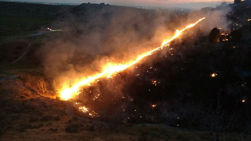 Fire In Ammon Foothills Contained At 22 Acres East Idaho News