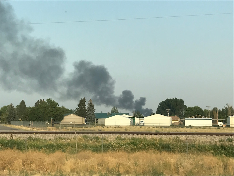 UPDATE Large structure fire contained in Rigby East Idaho News