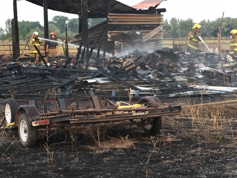 UPDATE Large structure fire contained in Rigby East Idaho News