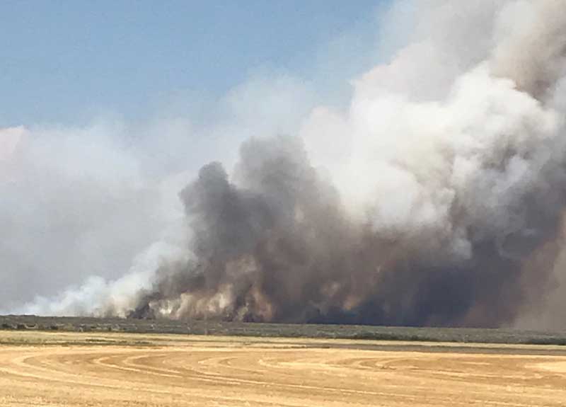 Menan Butte Fire