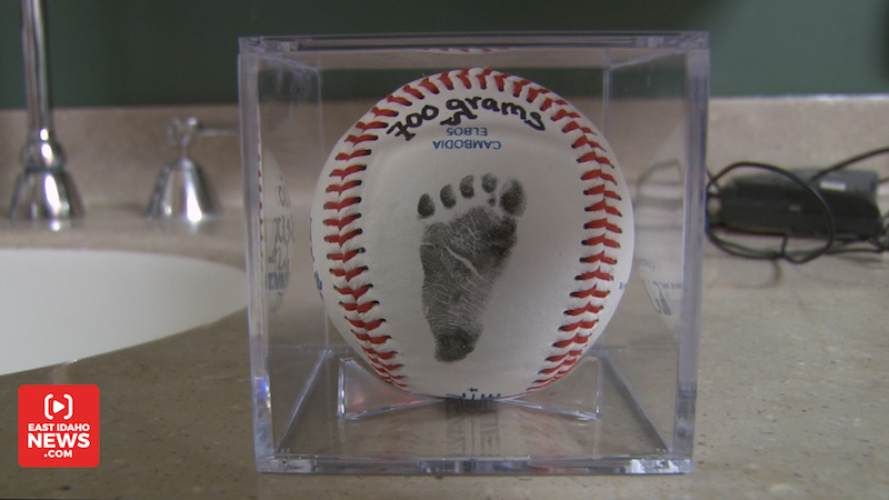 baseball foot