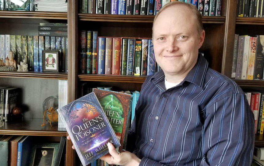 Jeff Wheeler and his books.