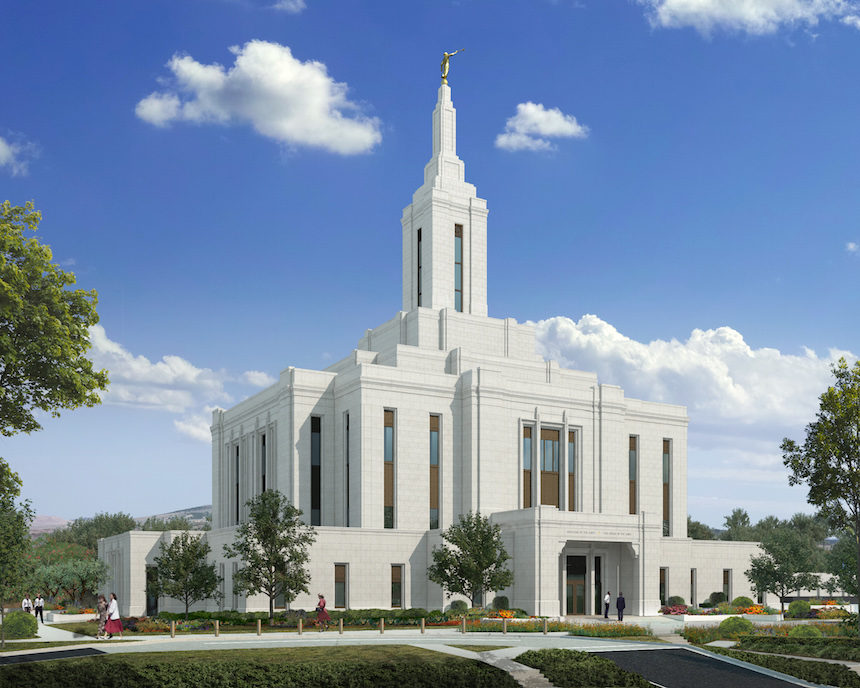 Pocatello Idaho Temple Rendering