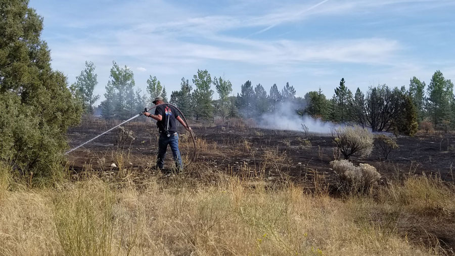 UPDATE Rigby fire contained; evacuations and road closures ended