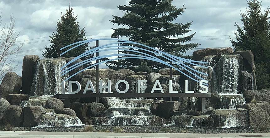Idaho Falls sign