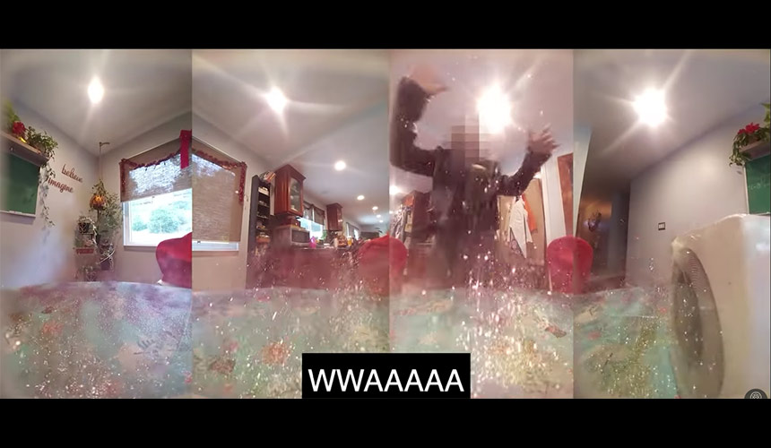 WATCH ExNASA engineer creates glitter bomb trap for package thieves East Idaho News