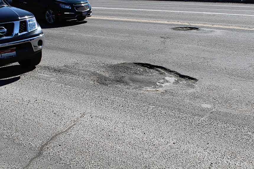 Broadway Pothole