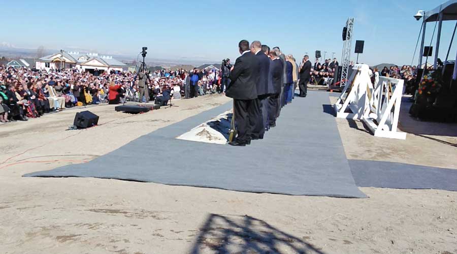 pocy temple groundbreaking