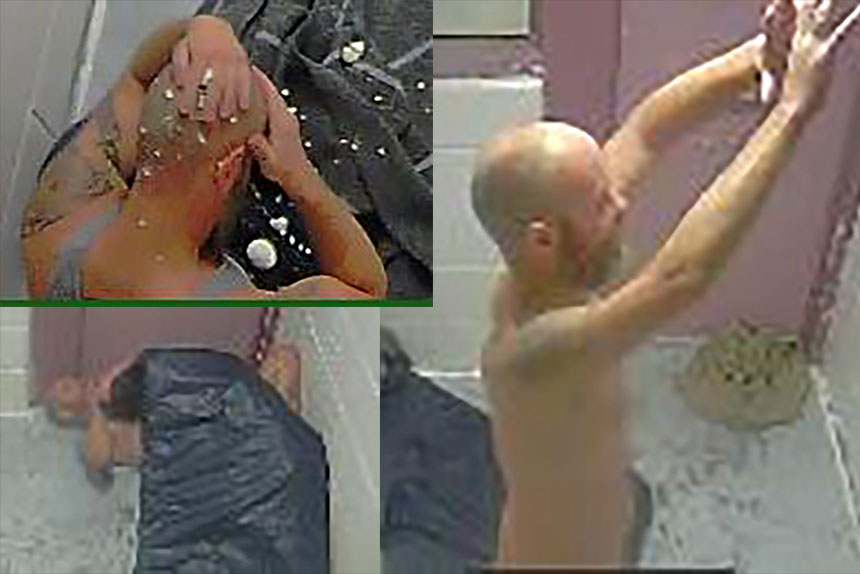 security camera footage