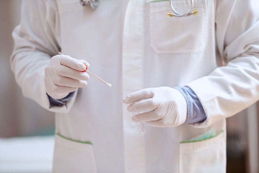 cheek swab