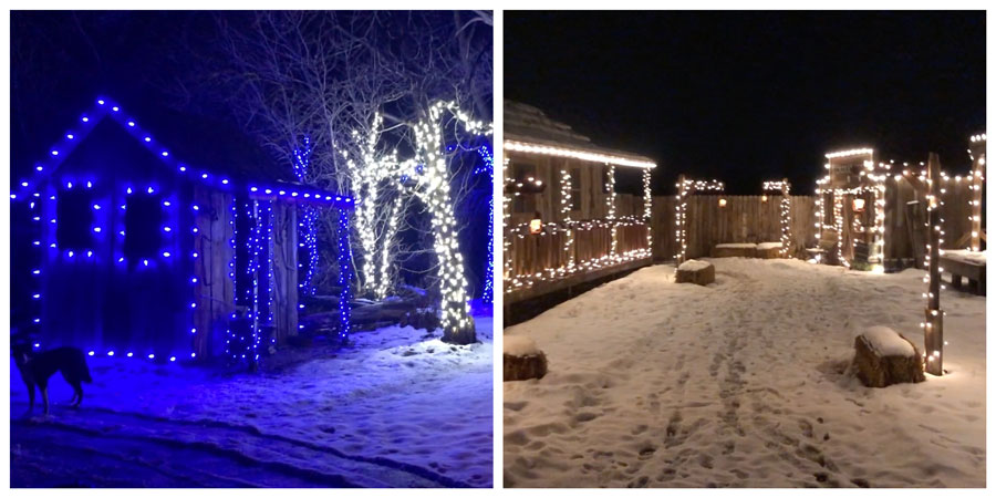 christmas village copied