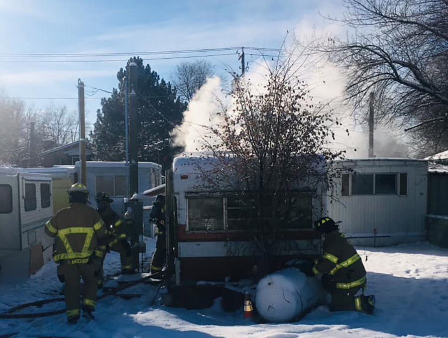 Candle flame ignites camper fire in Idaho Falls East Idaho News