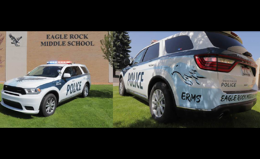 IFPD and D91 unveil school pridethemed police vehicles East Idaho News