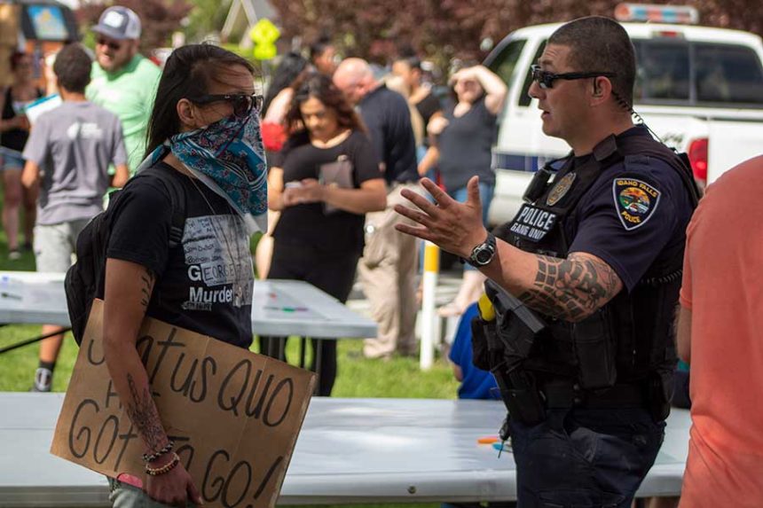 IFPD Protester
