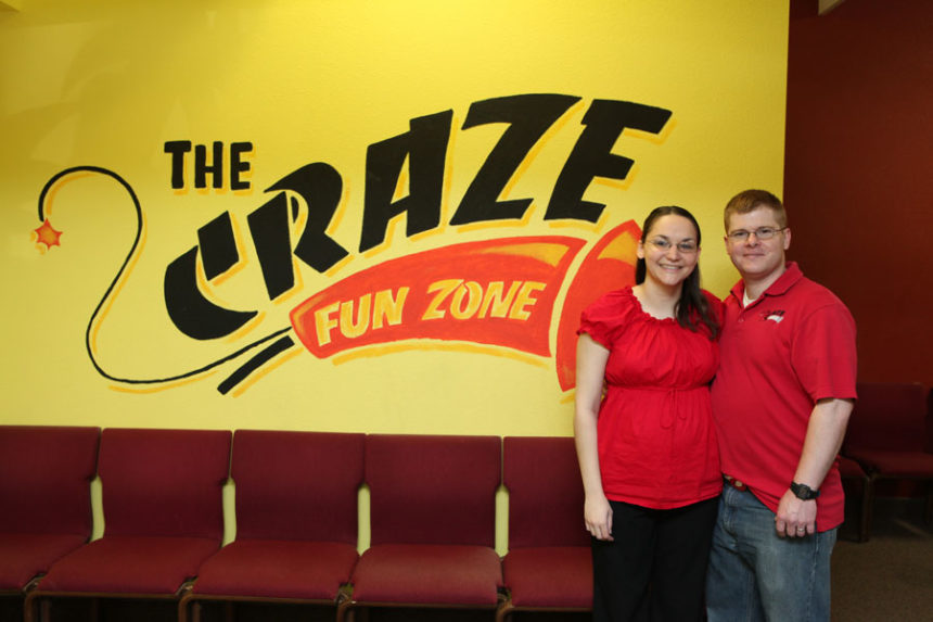 the craze ribbon cutting