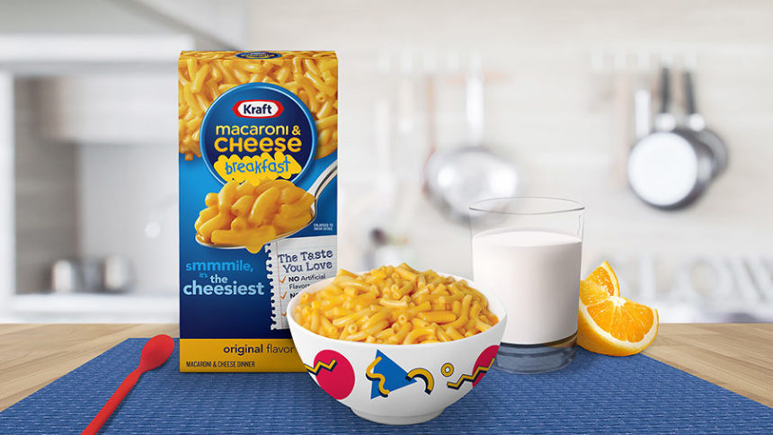 kraft mac cheese breakfast
