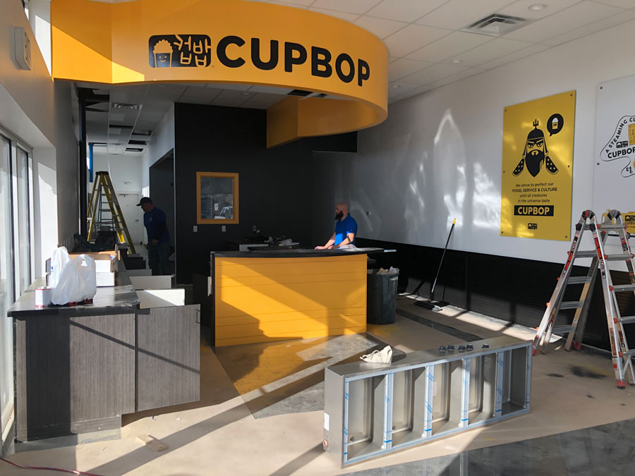 cupbop interior
