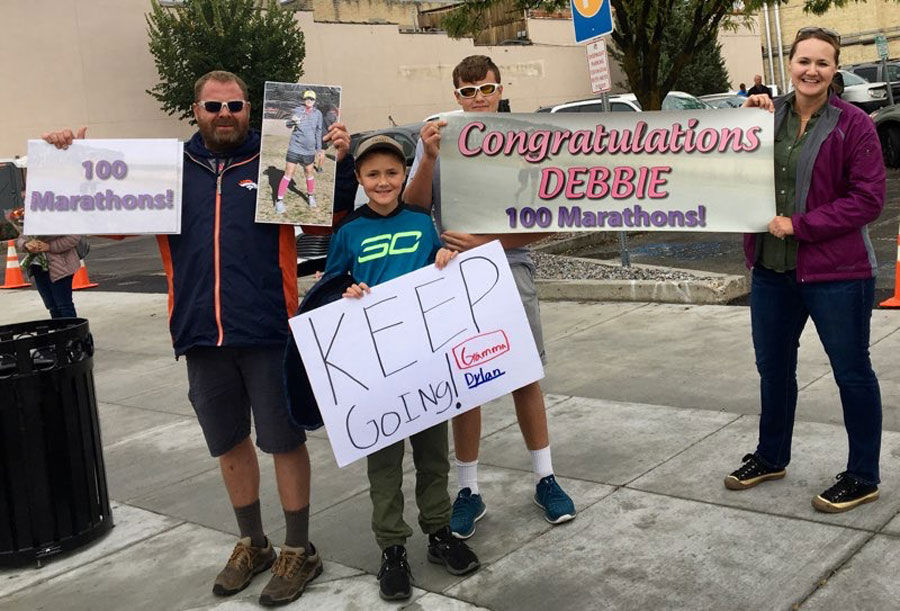 debbie 100 marathon2