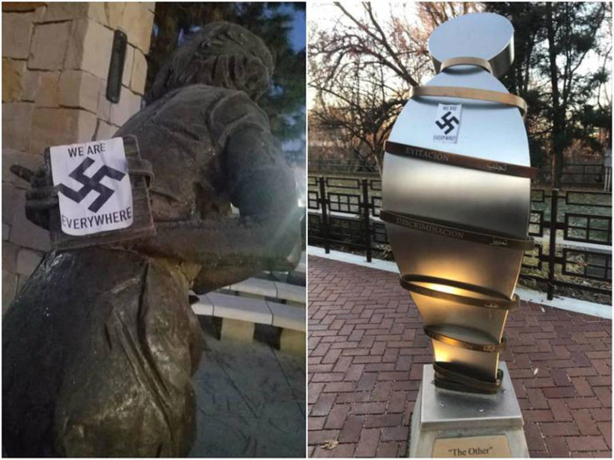 AnnEFrank Vandalized