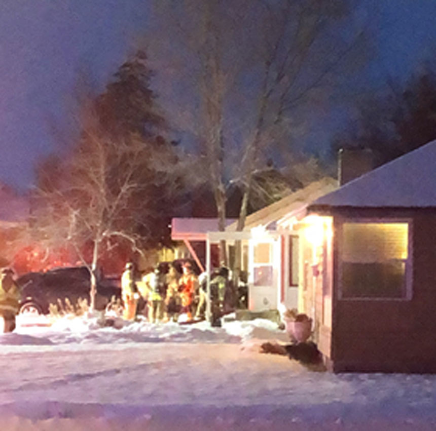 3 people and a dog safely evacuated from house fire in Idaho Falls