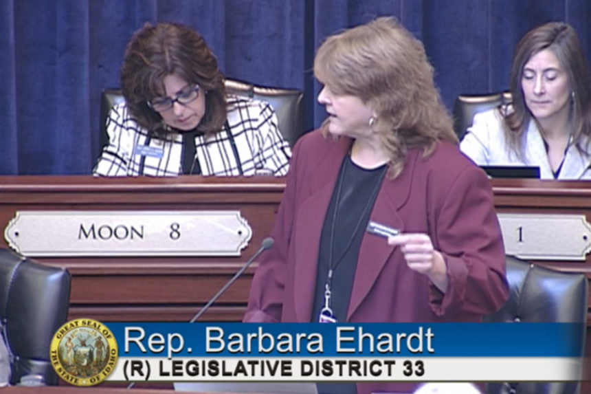 Ehardt addresses House