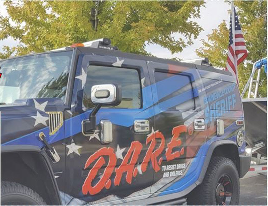 D.A.R.E truck