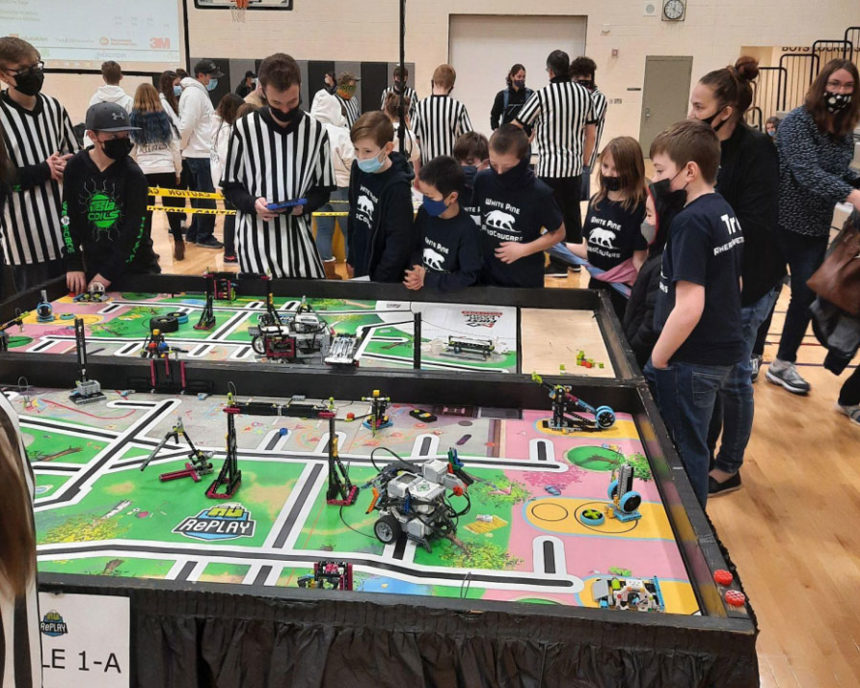 robotics competition white pine