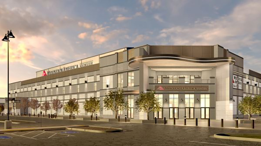 Mountain America Center rendering