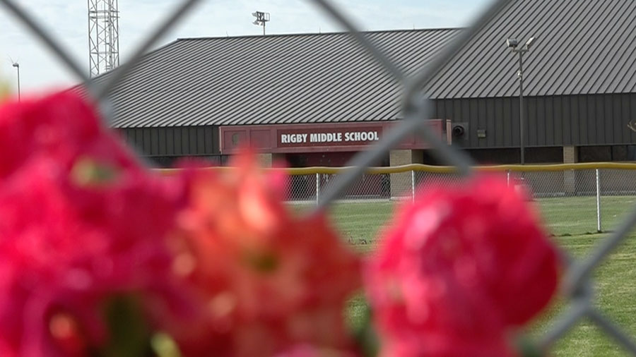 Rigby middle School Flowers